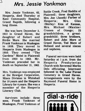 The Gardens Motel (Garden Motel) - Dec 1975 Former Owner Passes Away (newer photo)